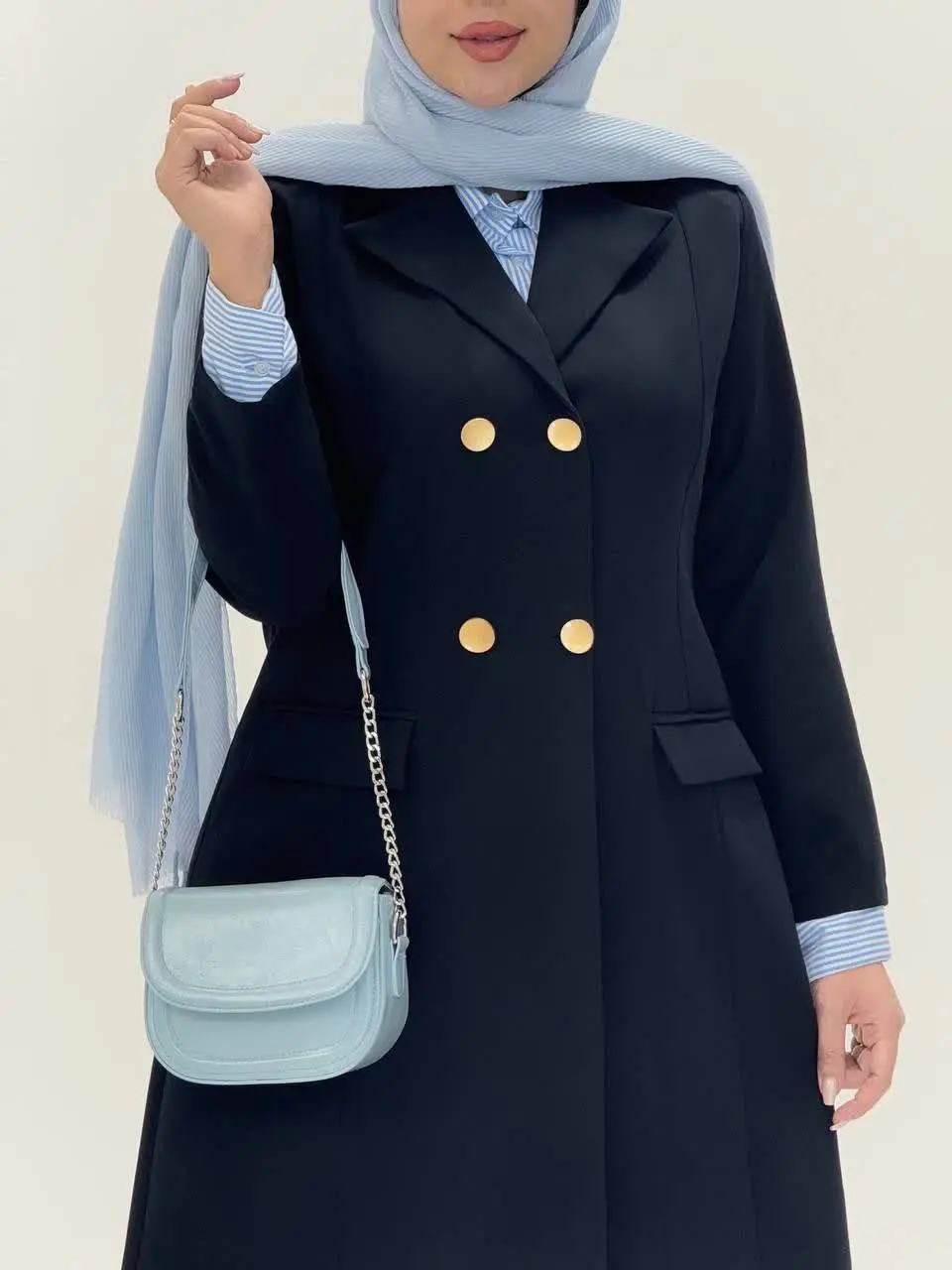 3583-مانتو شلوار اداری فیونا